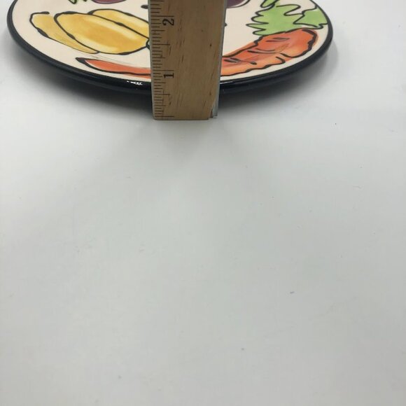 With Love Joanne Set of 2 Plates Created by Joanne delomba Vegetable Décor - Picture 9 of 9